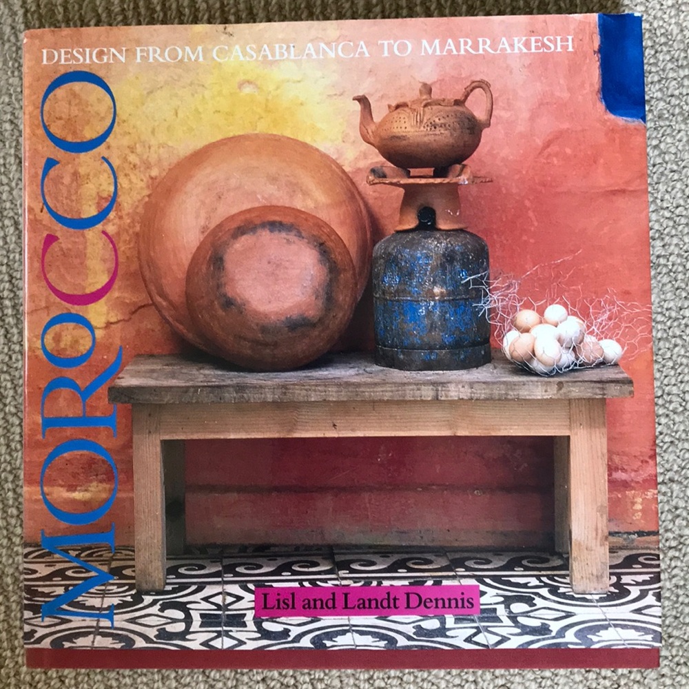 A beautifully illustrated book about Morocco.